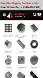 Mobile Screenshot of apexmagnets.com